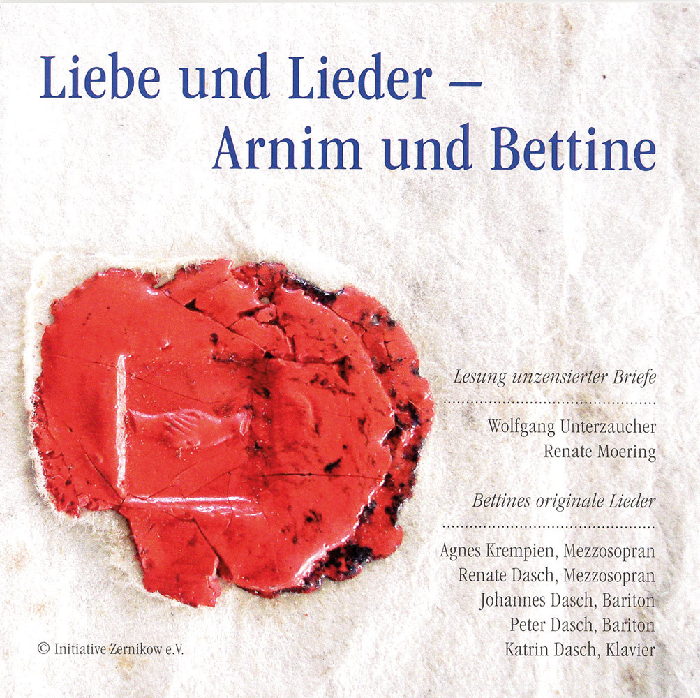 Liebe und Lieder - Arnim und Bettine cover